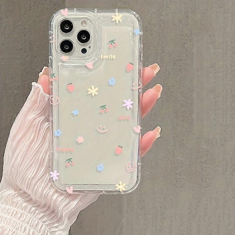 Cute Creative Pattern Phone Case, Anti-drop Cellphone Protective Case, Total Protective Shockproof Mobile Phone Cover for iPhone, Casing
