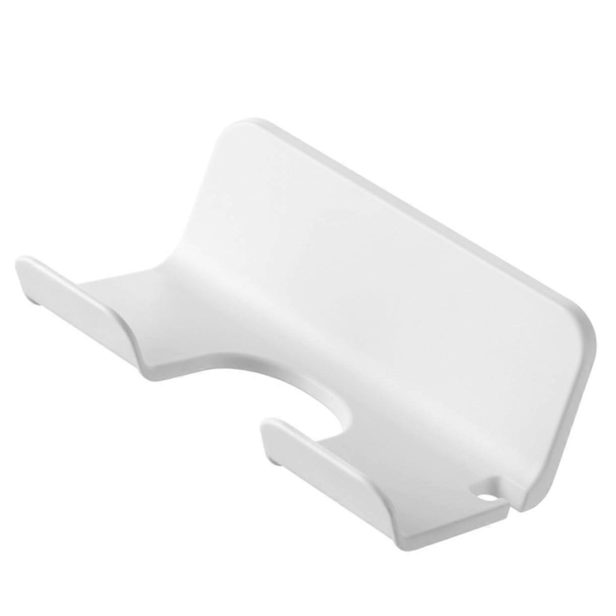 Wall Mounted Hair Dryer Holder Bathroom Organizer Rack NoDrill RustProof Space Saving Storage