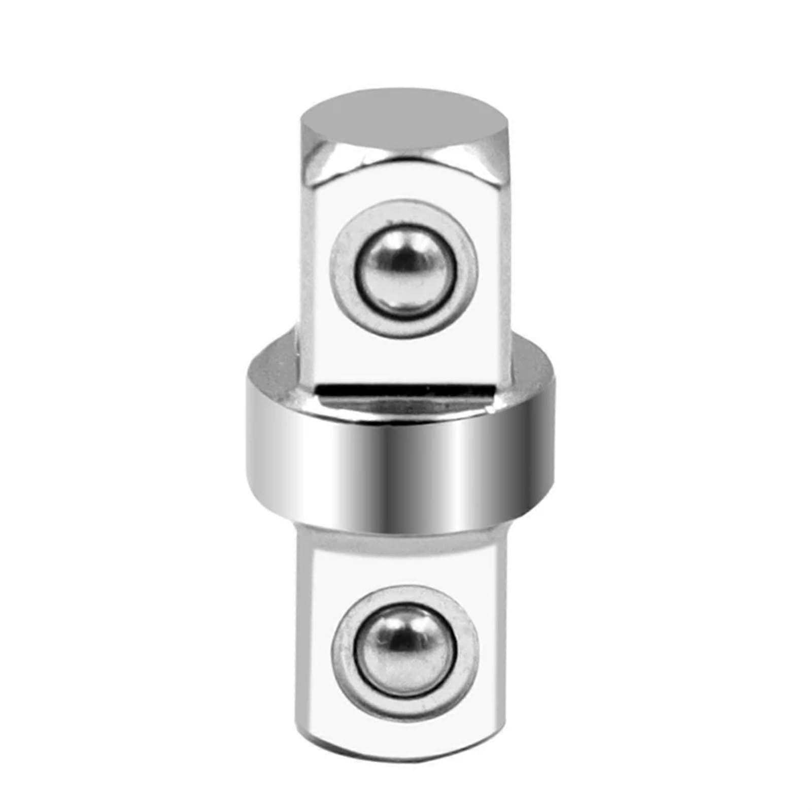 3/8 Double Head Socket Wrench Adapter, Chrome Vanadium Hex Extension Rod with Secure DualHead Design