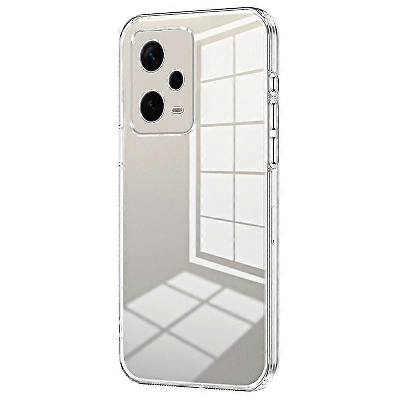 For Xiaomi Redmi Note 12 Pro+5G TPU Case Electroplating Precise Lens Cutout Back Shell