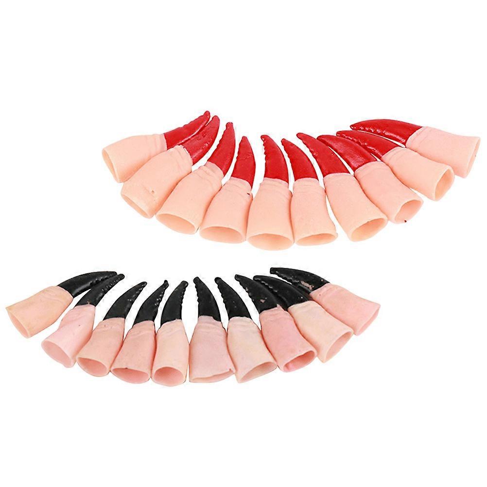 Realistic Halloween Finger 20Pcs Multi-function Props For Masquerade Events