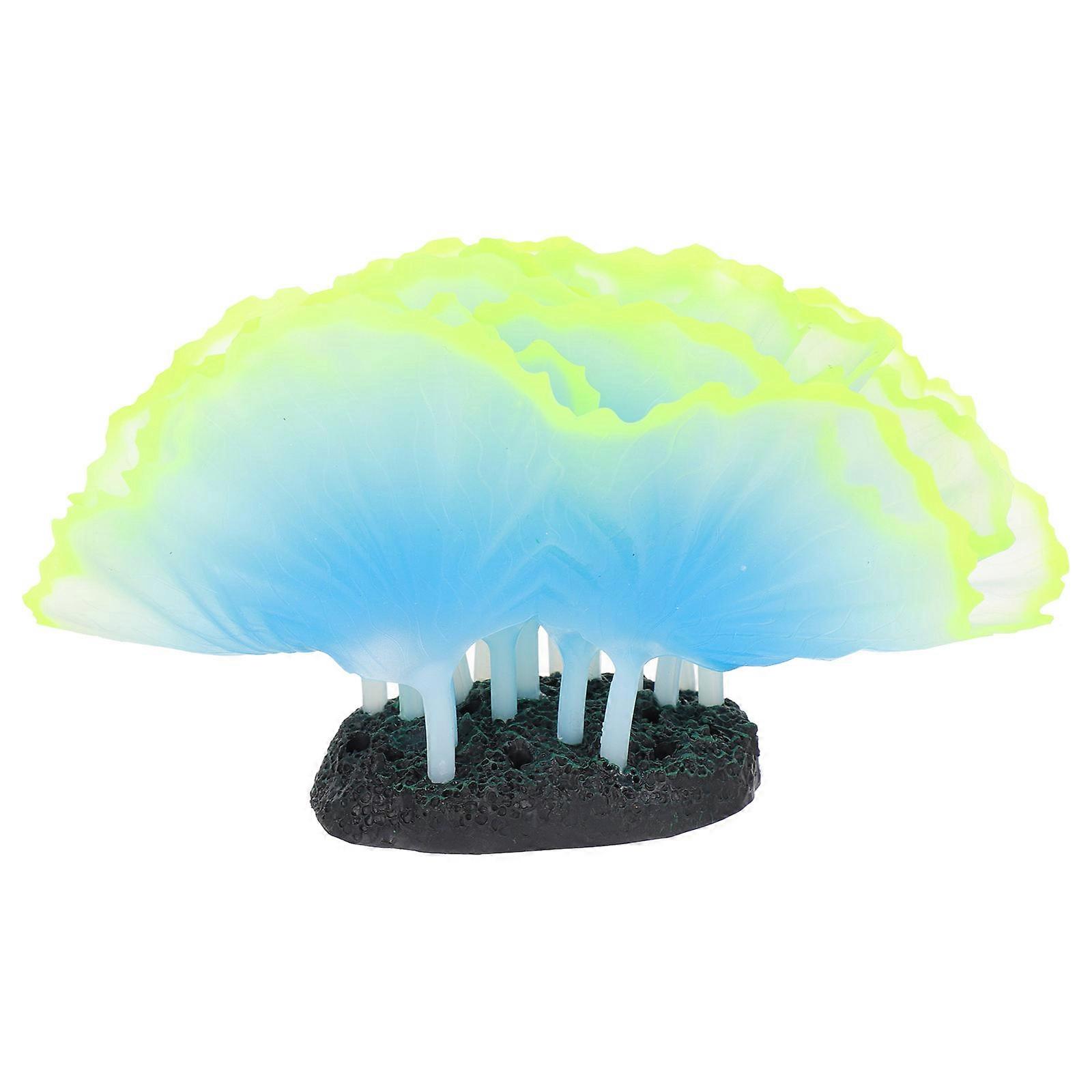 Simulation Fluorescence Coral Fish Tank Accessory Aquarium Decor