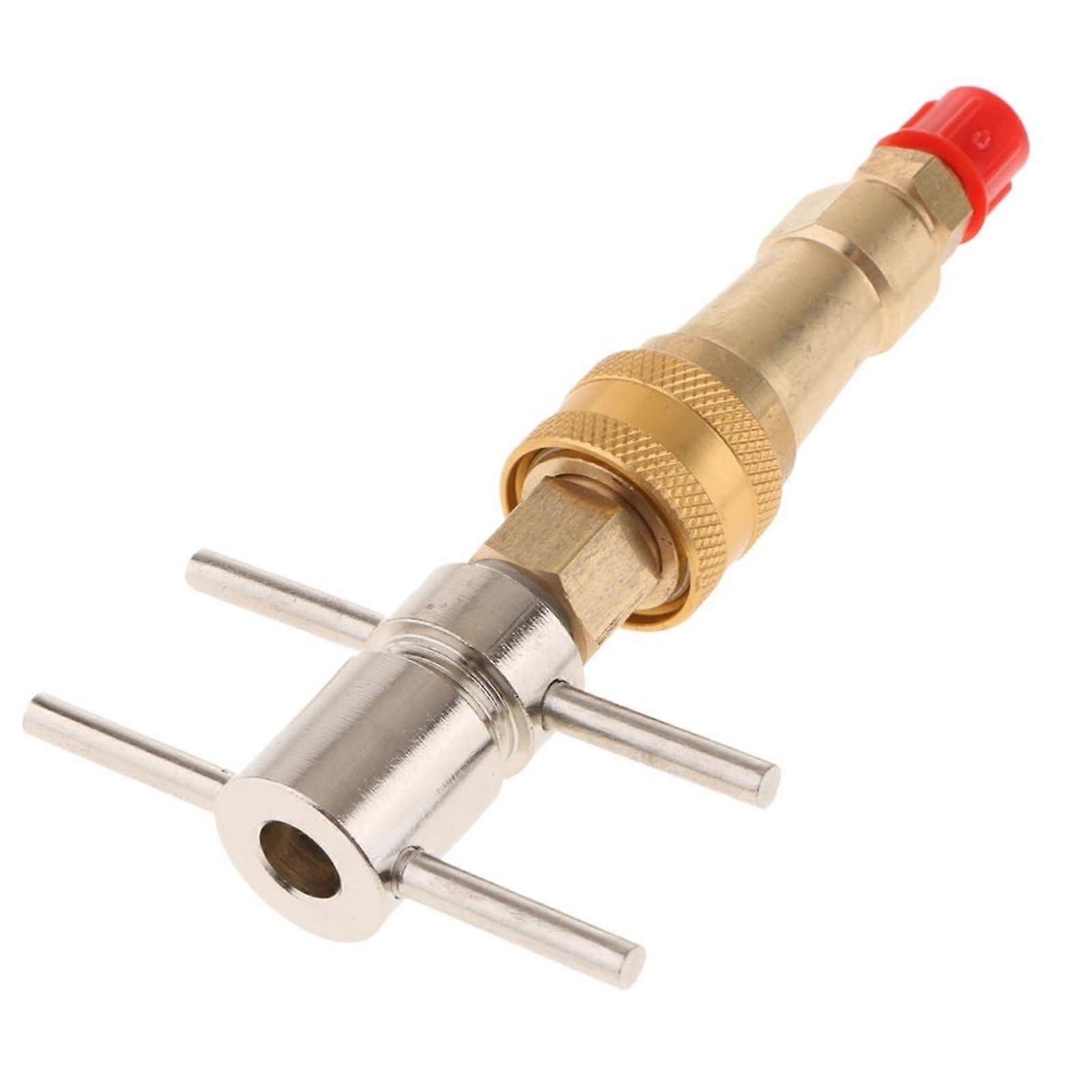 Refrigerator Brass Connector, Temperature Resistant Brass Pipe Fitting, Easy Install, MultiSize