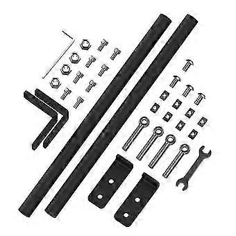 2025 Support Rod Set 3D Printer Parts and Accessories for Ender-3/Ender3S 3D Printers Aluminum Alloy