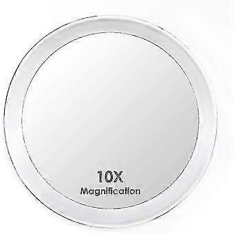 10x Magnifying Mirror with 3 Suction Cups Makeup Mirror with 10x Magnification for Precise Makeup Application