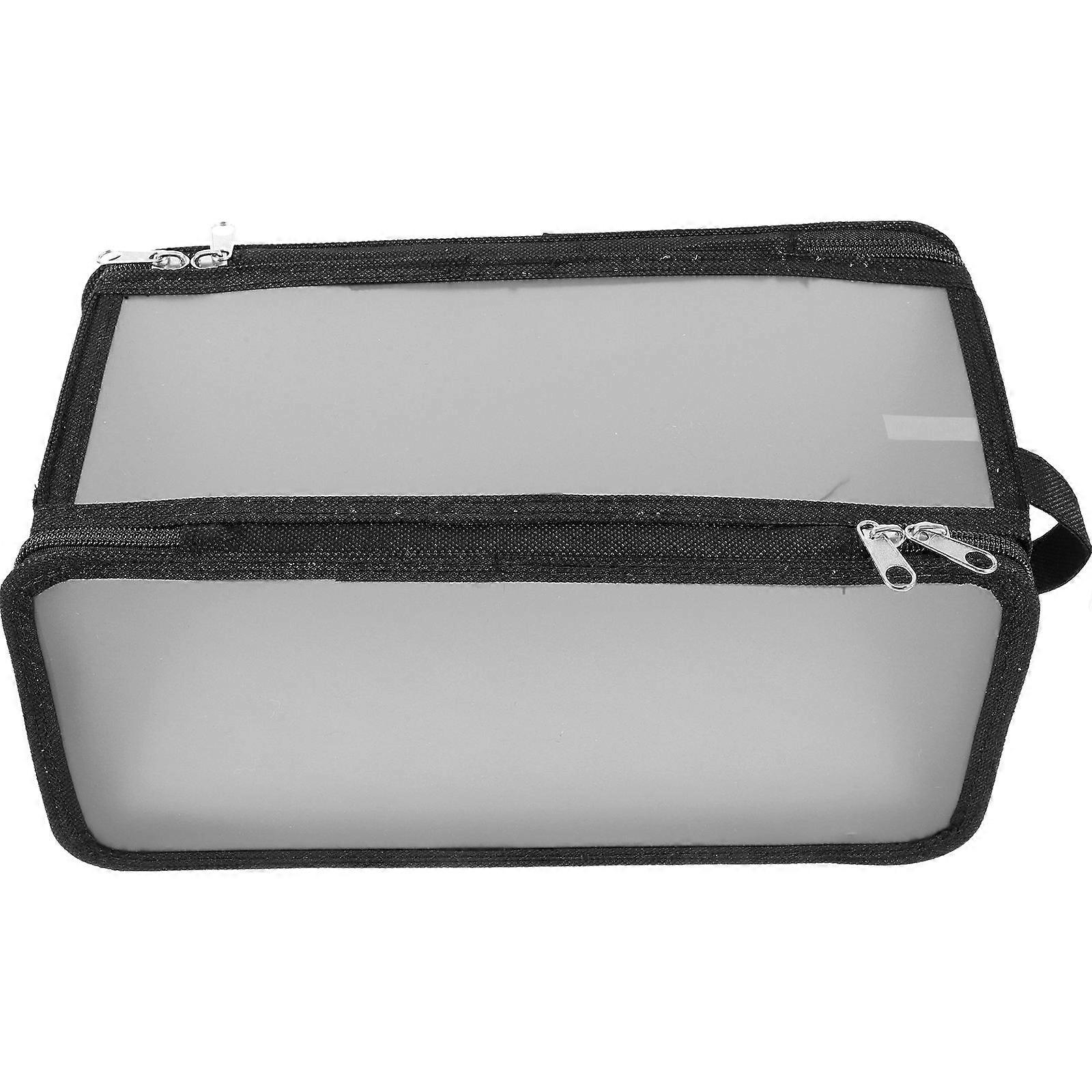 Waterproof Storage Box Multi-Function Makeup Bag with Zipper
