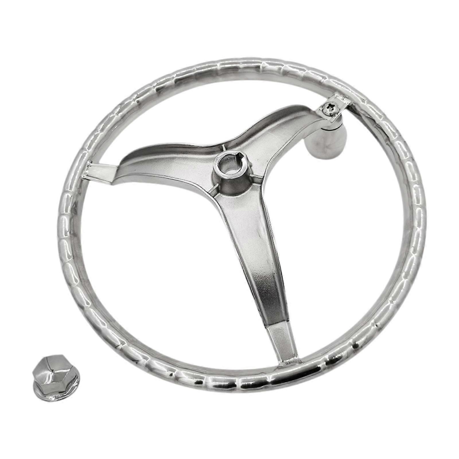 Boat Steering Wheel 316 Stainless Steel Multi Purpose High Performance Hardware