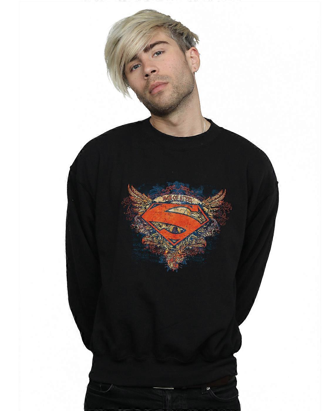 DC Comics Män & s Superman Wings Shield Sweatshirt