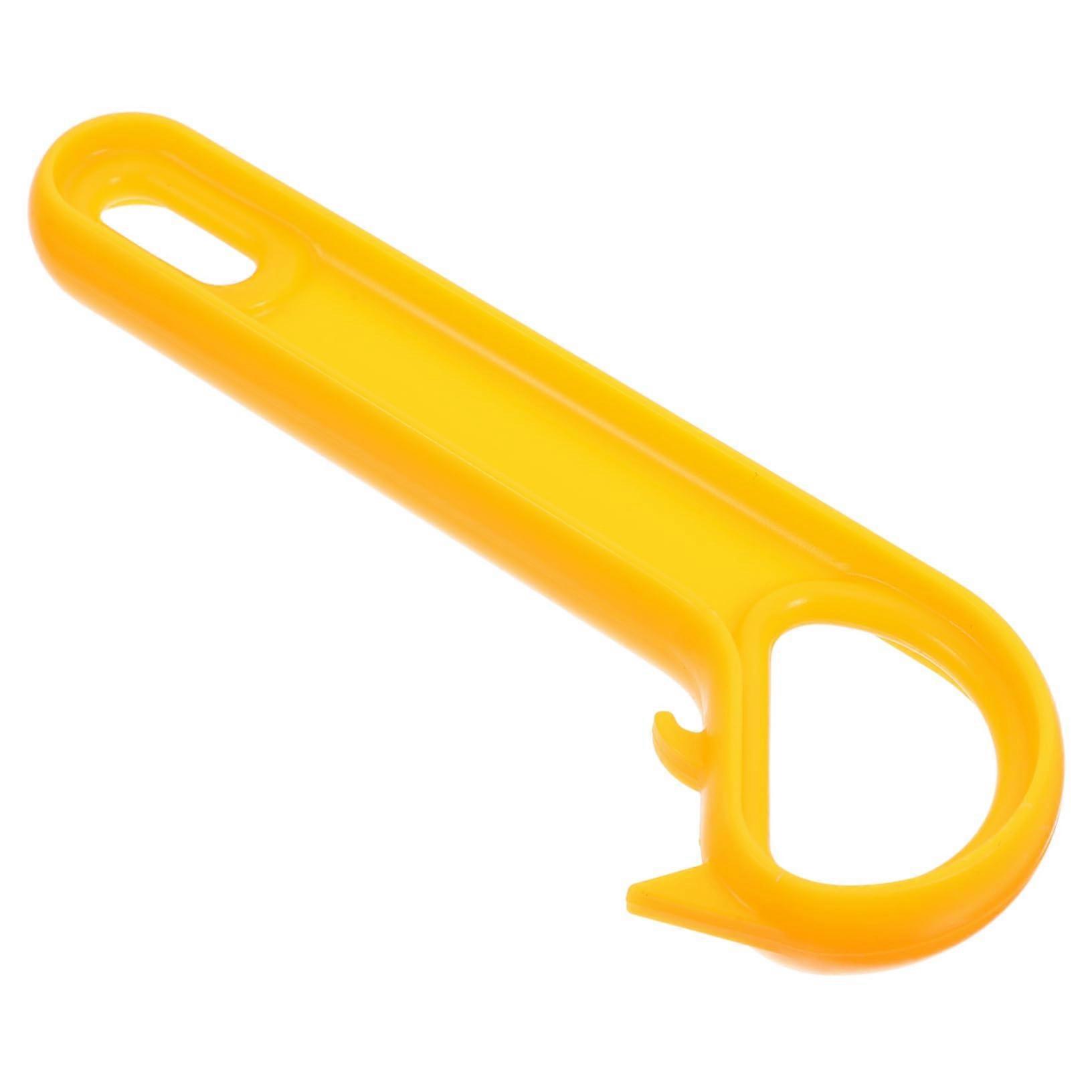 Manual Can Opener for Seniors with Easy Pull Operation and Versatile Lid Remover for Kitchen Use