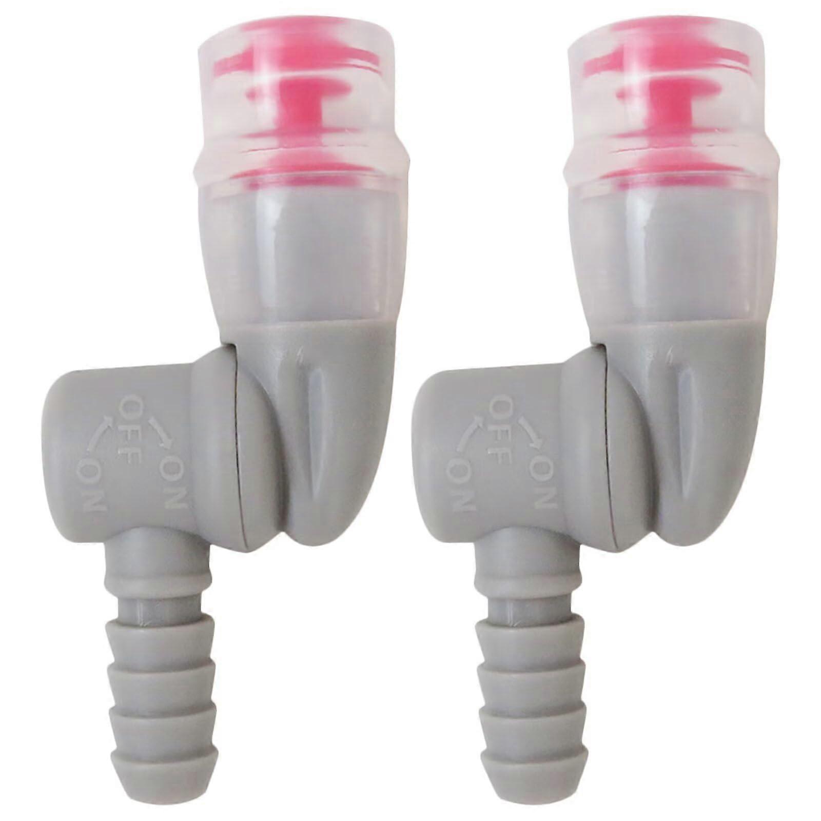 2Pcs Hydration Bladder Bite Valve Silicone Replacement for Osprey Packs Leak Ergonomic