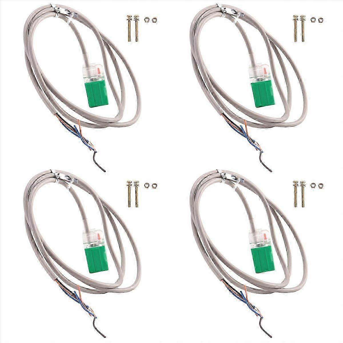4X PL-05N/P DC 10-30V NPN NO 5mm Square Inductive Proximity Sensor Switch 3 Wire