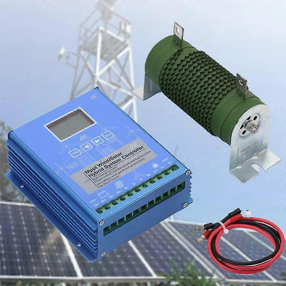 48V 6000W Wind Solar Hybrid Charge Controller MPPT Smart Auto Voltage Identification for Off Grid Systems