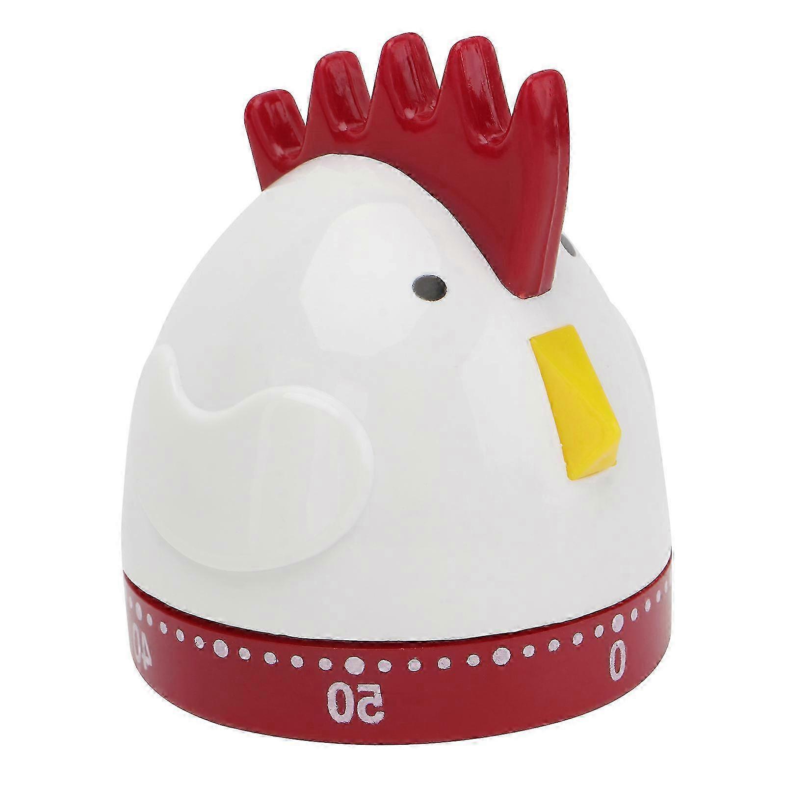 Cooking Timer Mechanical Cartoon Rooster Timer for Kitchen 3Pcs
