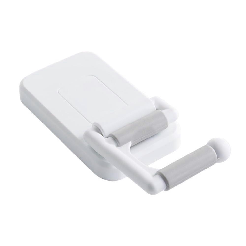 Wall Mounted Mop and Broom Holder with Secure Grip, NoDrill Install for Kitchen or Bathroom Storage