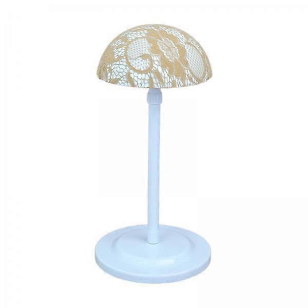 Adjustable Wig Stand with ShapePreserving Dome for Wigs and Hats, Lightweight 2 Pack