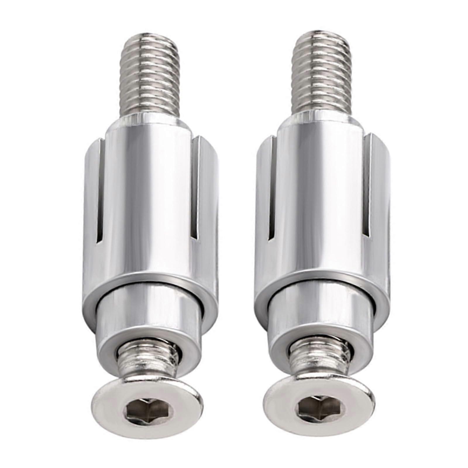 Motorcycle Reflector Mounting Screws and EBike Handlebar Bolts Vibration Absorption 2pcs