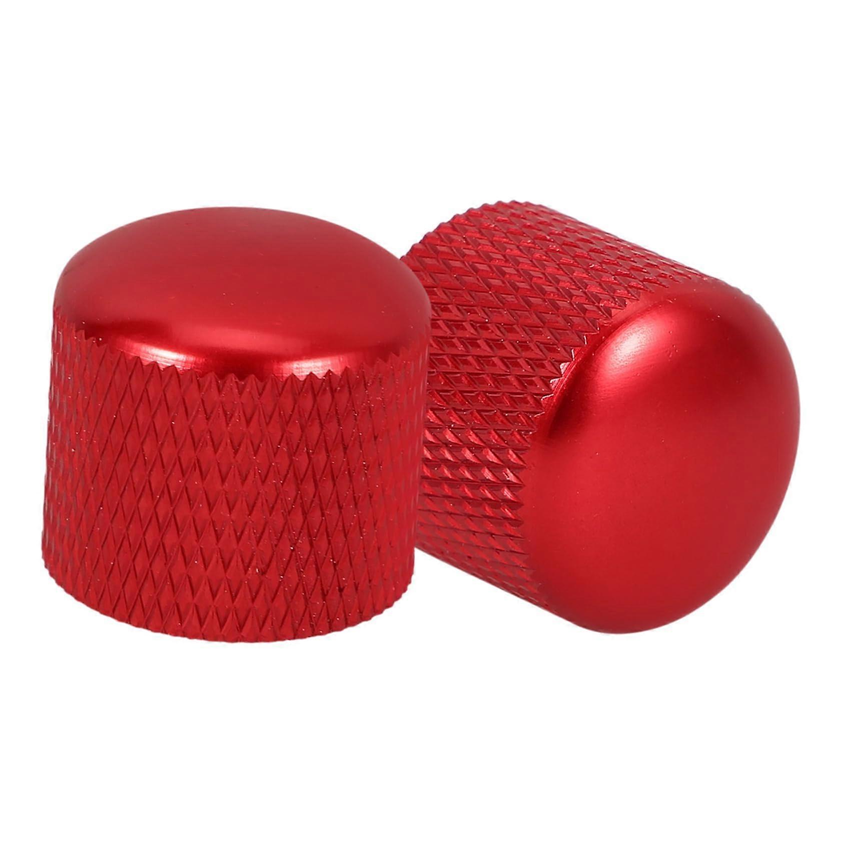 2pcs Electric Guitar Volume Knob Set, Durable Metal Control Knobs for Tone, Easy Installation