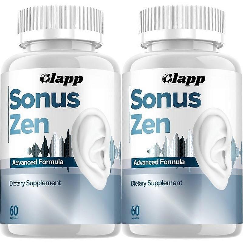 (2 Pack) Sonus Zen Healthy Ear Support Supplement - SonusZen for Hearing Support
