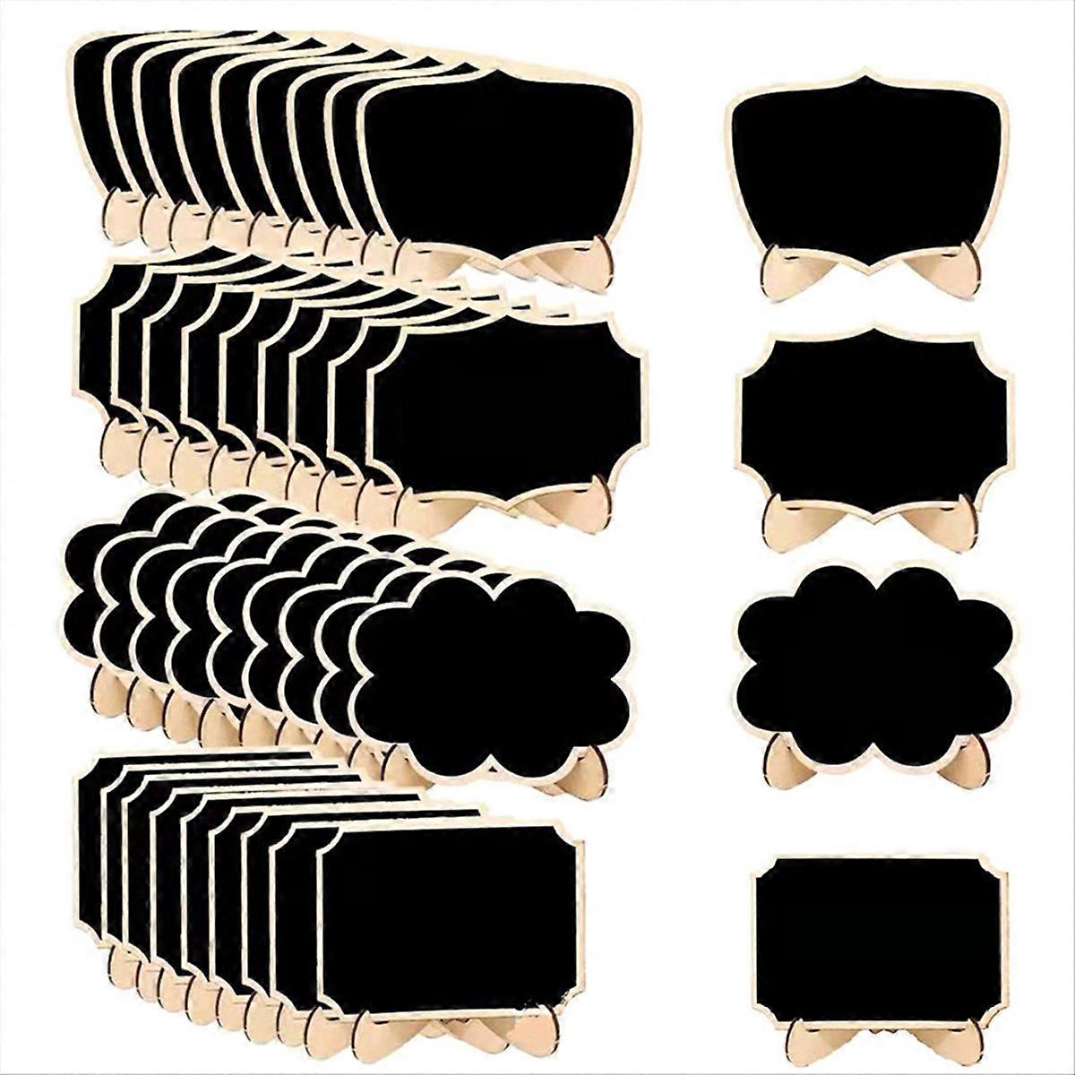 40PC Mini Chalkboard 4 Different Style for Wedding Label Parties Deco