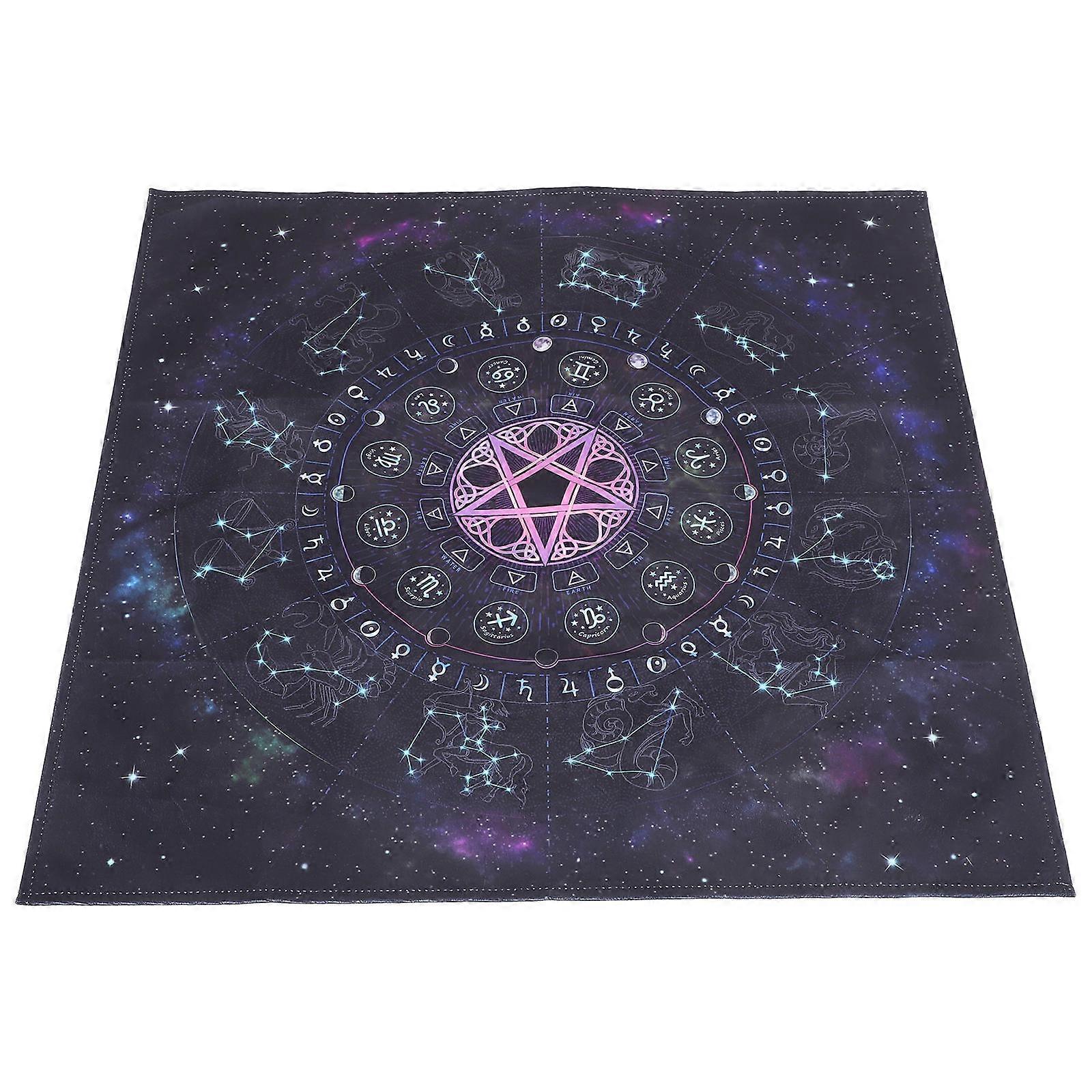 Table Cloth Fabric for Divination 2Pcs Tarot Game Tablecloth