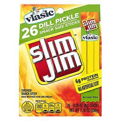 Slim Jim Dill Pickle Snack Sticks