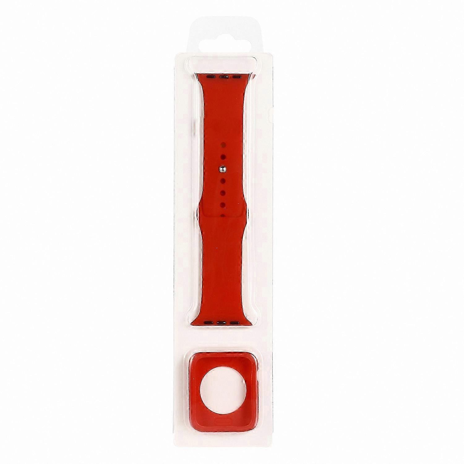 Silicone Watch Band & Protective Case Set