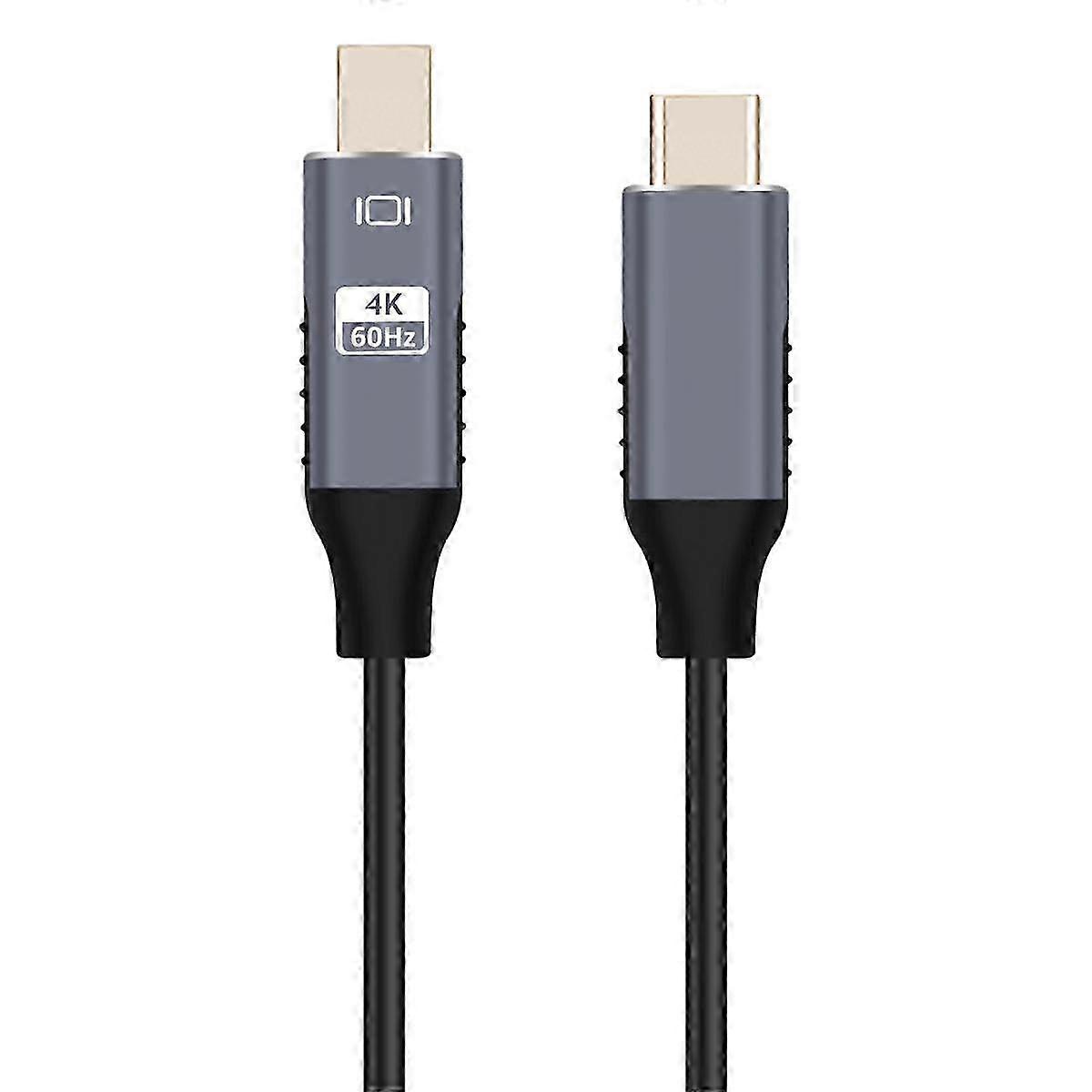 USB-C to Mini DP 3ft Adapter Cable Supports 4K Resolution