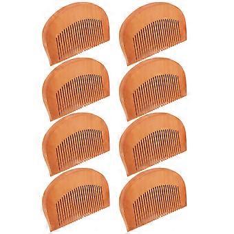 Brown Wooden Comb Hair Detangler Comb for Styling 32Pcs Collection