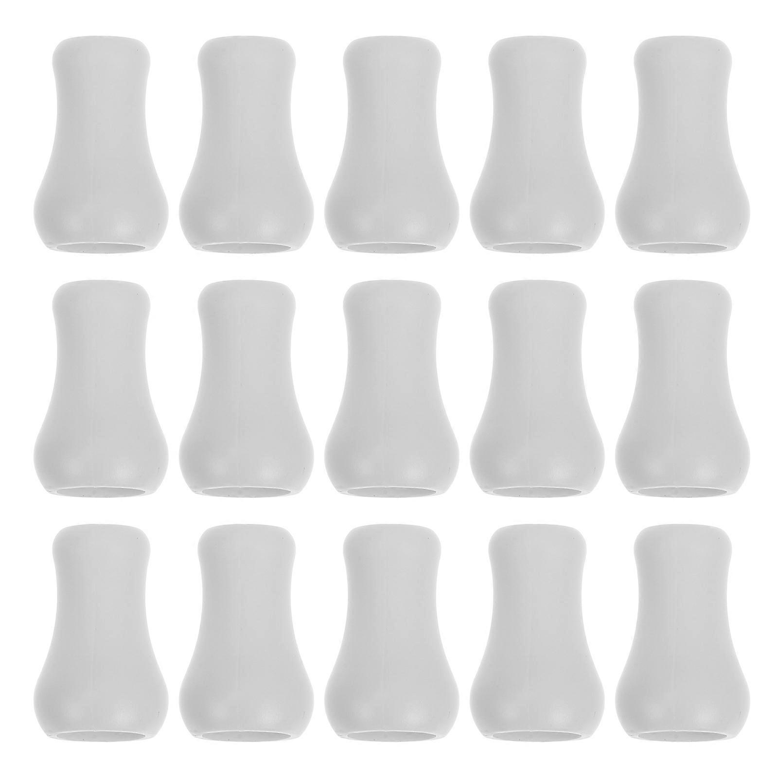 Blind Pull Cord Knobs for Home Use ABS Material 15Pcs White Set