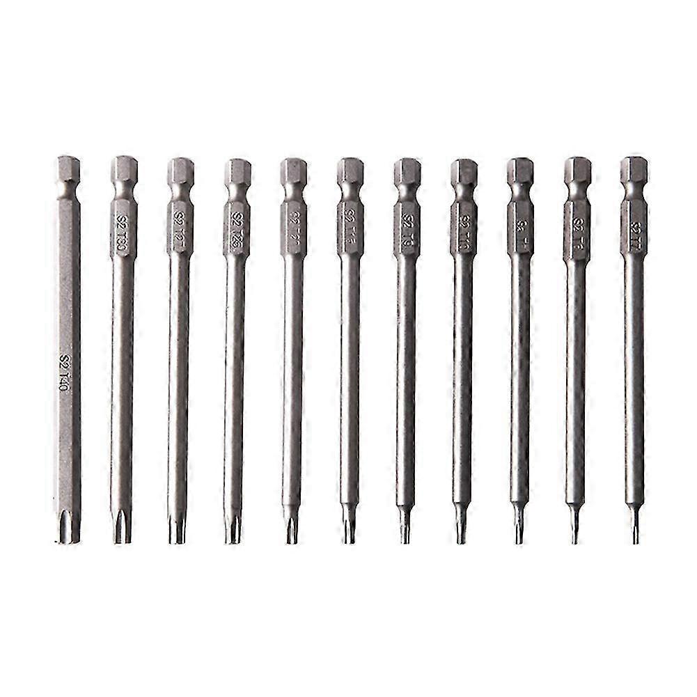 11Pcs Hex Screwdriver Set Extended Hex Handle Screwdriver Multi-Function Tool Set