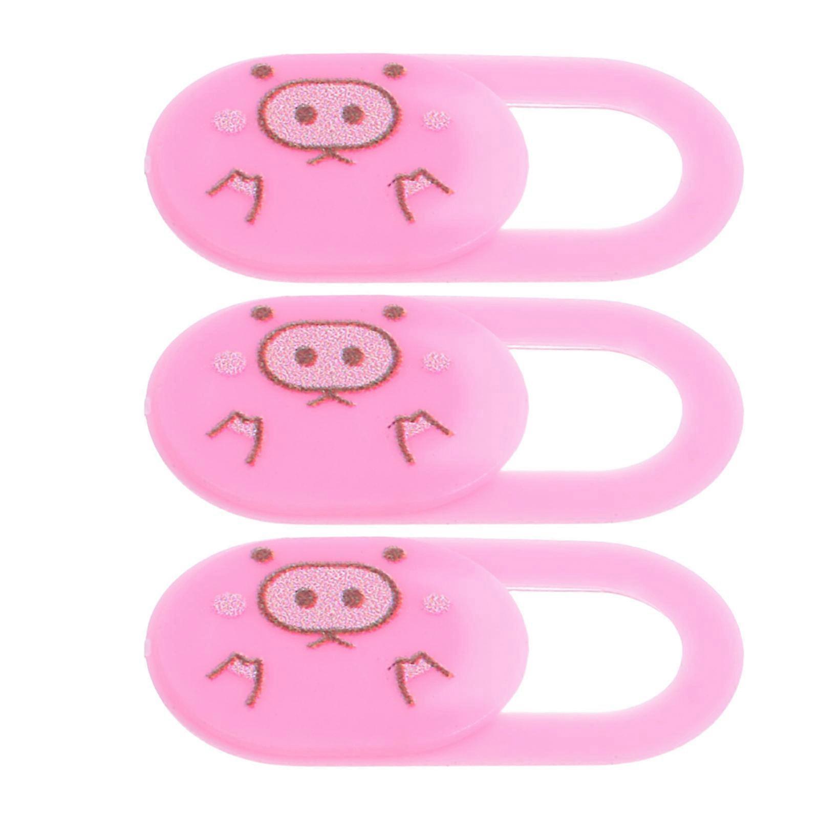 3Pcs Laptop Camera Cover Slide Pattern Privacy Protection Camera Slide Blocker
