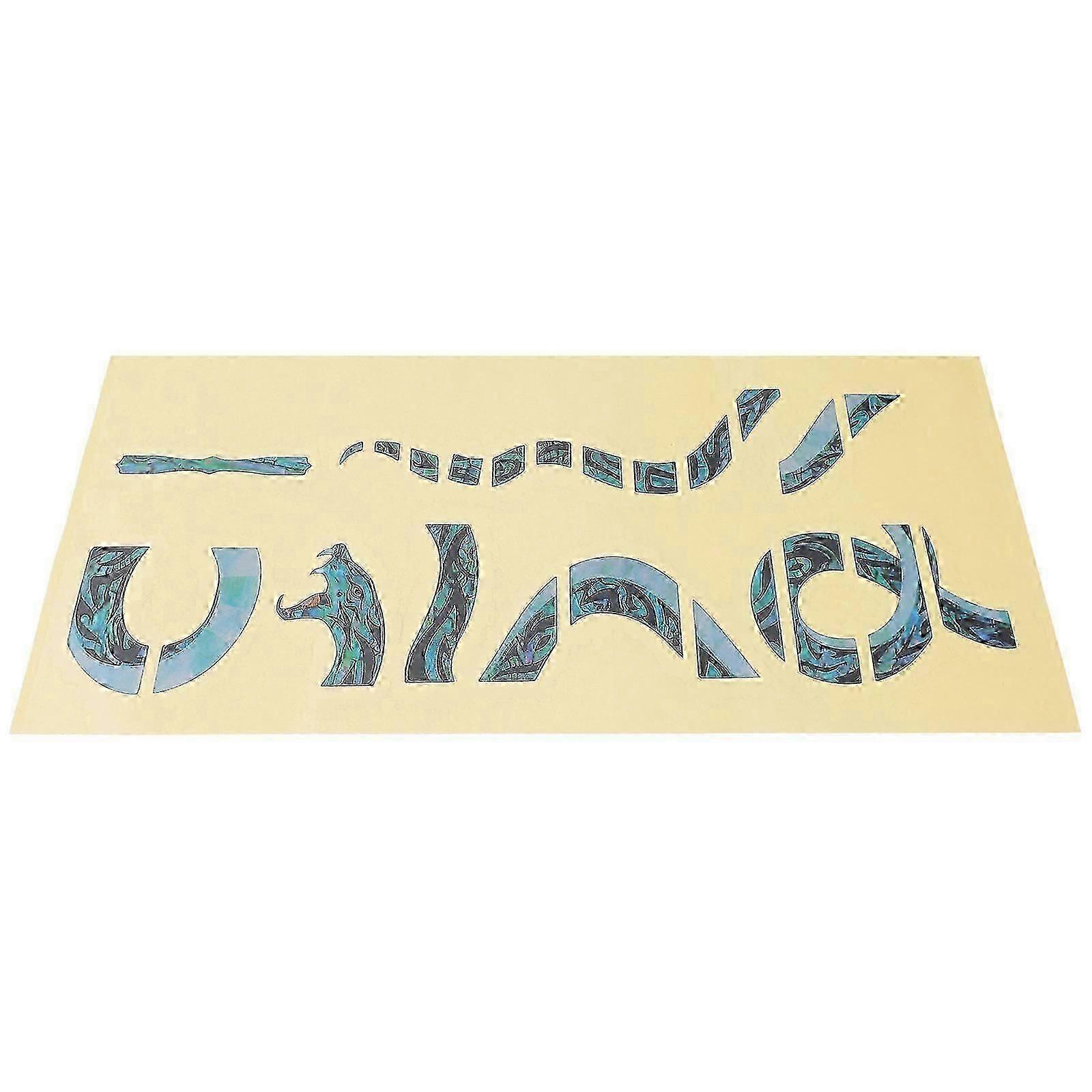 Guitar Sticker Electric Guitar Guard Patch Designed for One Set