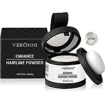 VERONNI Haarlijnpoeder Zwart Root Up Natuurlijke Direct Waterdichte Haarlijn Schaduw Concealer Dekking Verf Herstellend Vullen Haarlijn