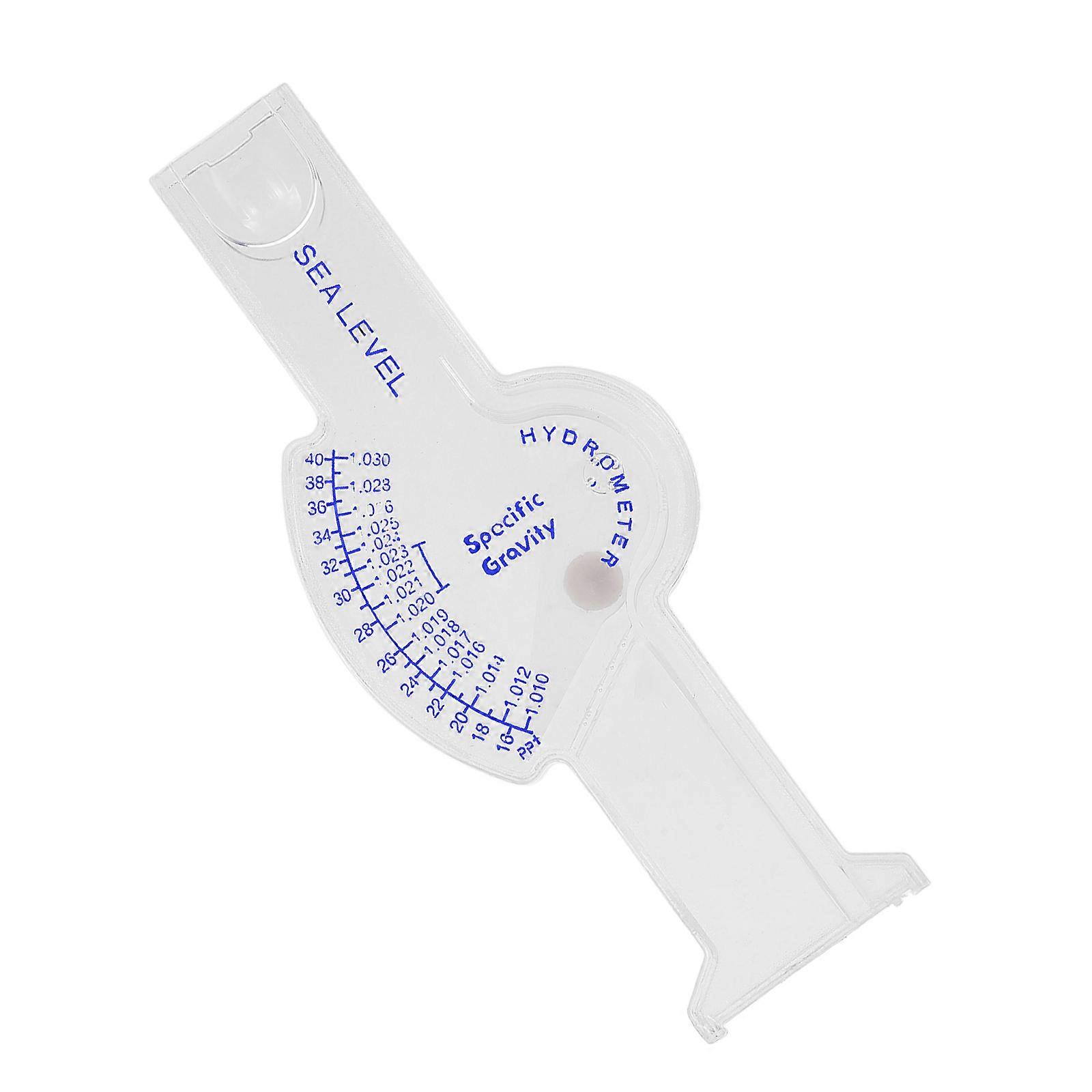 Accurate Automatic Hydrometer Salt Water Salinity Meter Salinimeter for Fish Tank (Rectangle Type)