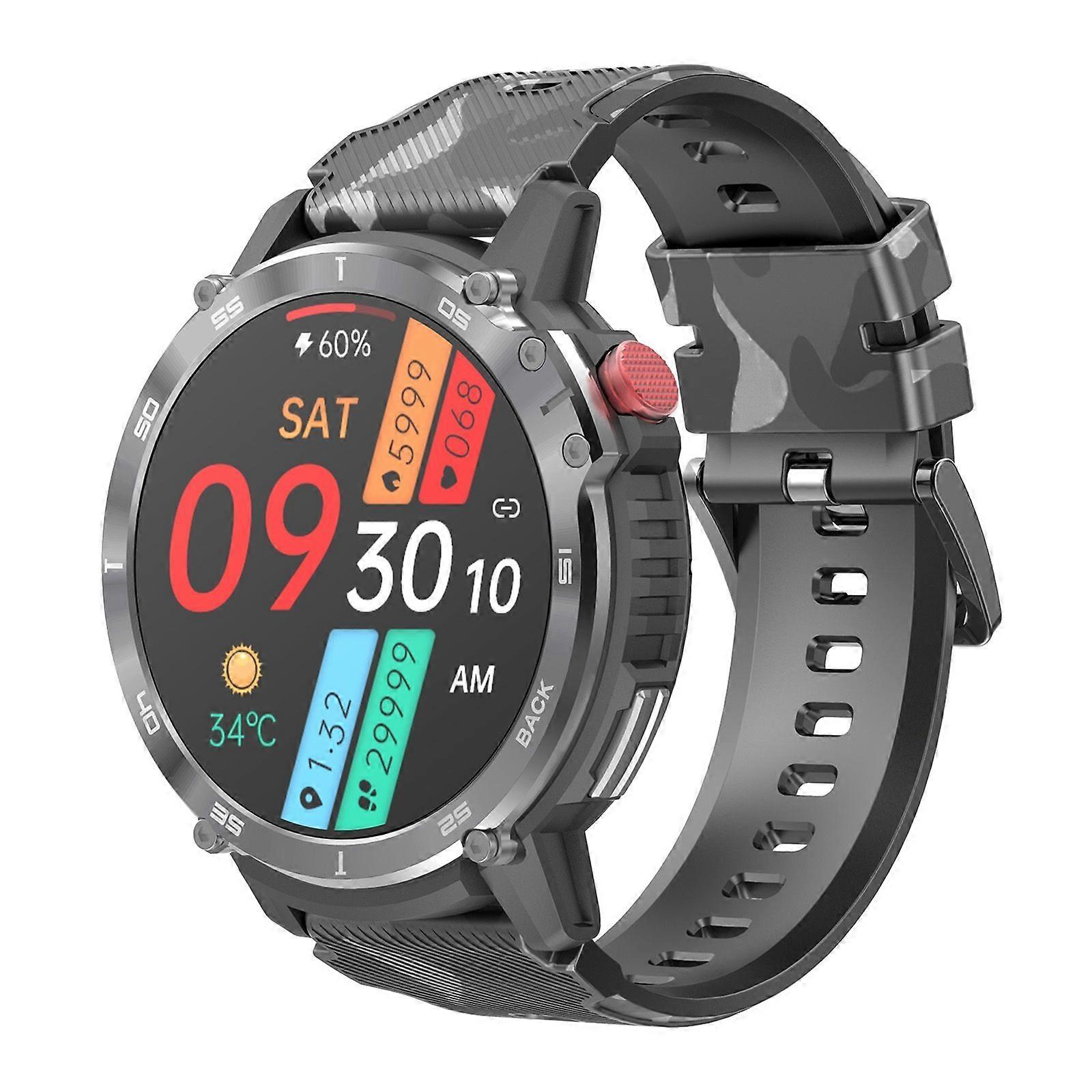 C22 1.6 inch Round Screen Bluetooth Smart Watch