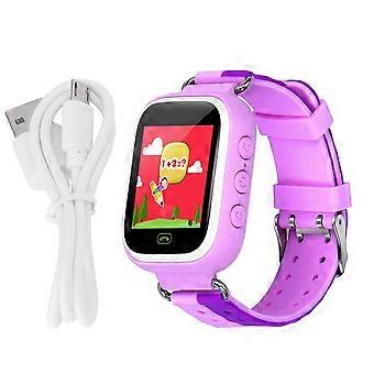 Kids 1.44-inch Bluetooth Smartwatch Touch Screen SOS Call LBS Children Watch (Pink)