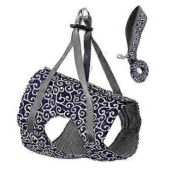Harnais et laisse anti-fugue pour petits chats, gilet respirant et ajustable pour les promenades en extérieur Réf. : 1386