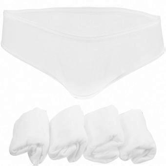 5 stks wegwerpondergoed voor mannen, comfortabele slips voor mannen, mannelijk slipje