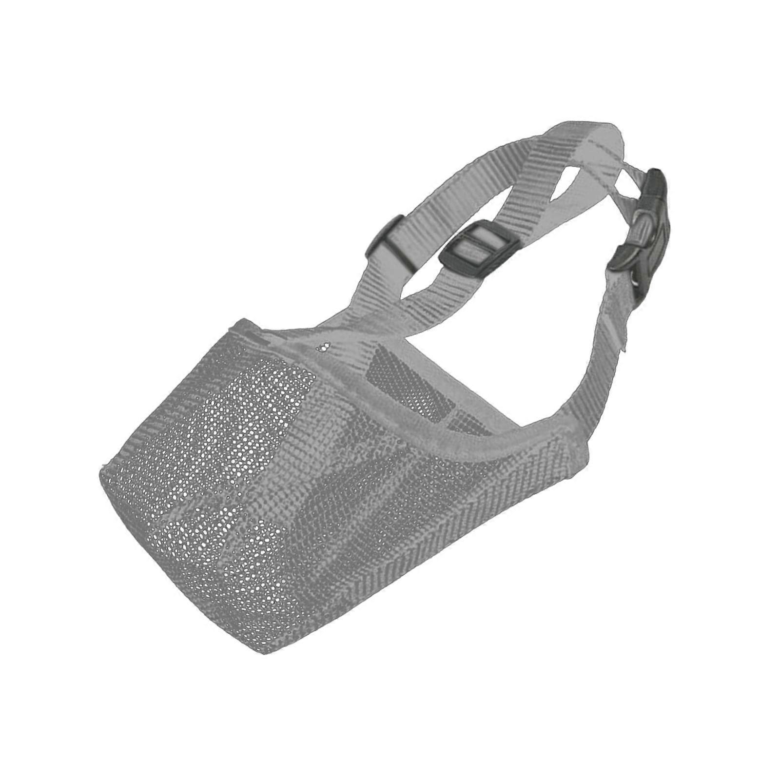 Muzzle compatible with Dog with Adjustable Straps Mesh Mask Cover compatible with Behavior Training