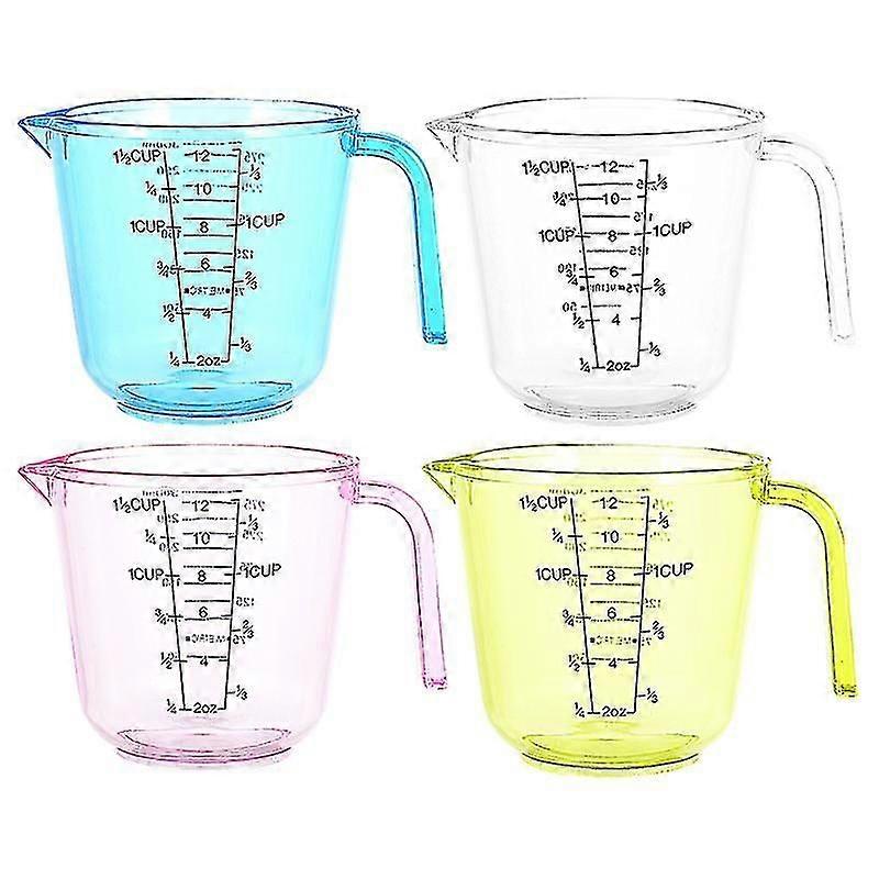 4pcs Kitchen utensils,  Plastic Measuring Cups