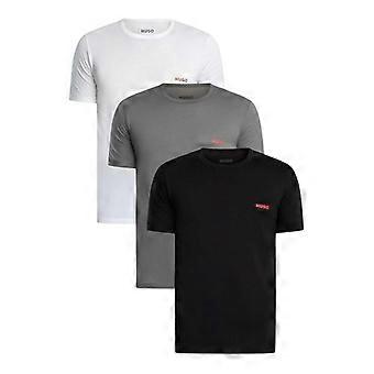 Hugo Herren Triplet Logo T-Shirt (3er-Pack)