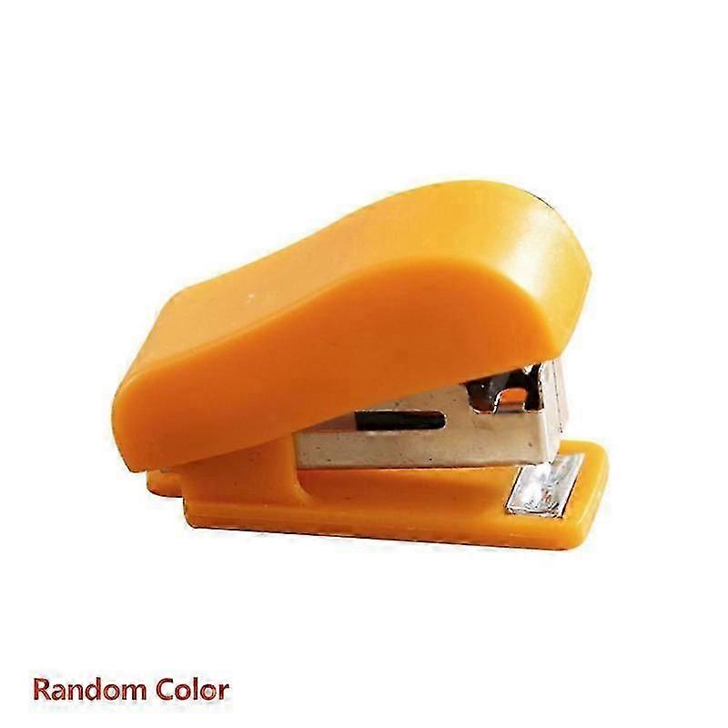 1Set Super Mini Small Stapler Useful Mini Stapler Staples Binding Su^|