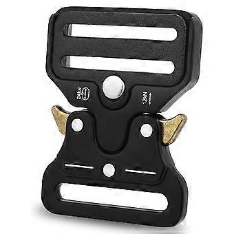 2 Pack Belt Buckles, 1-1/2 Inch Metal Buckles Clips For Dog Collar Hardware, Harness, Backpack, Lug