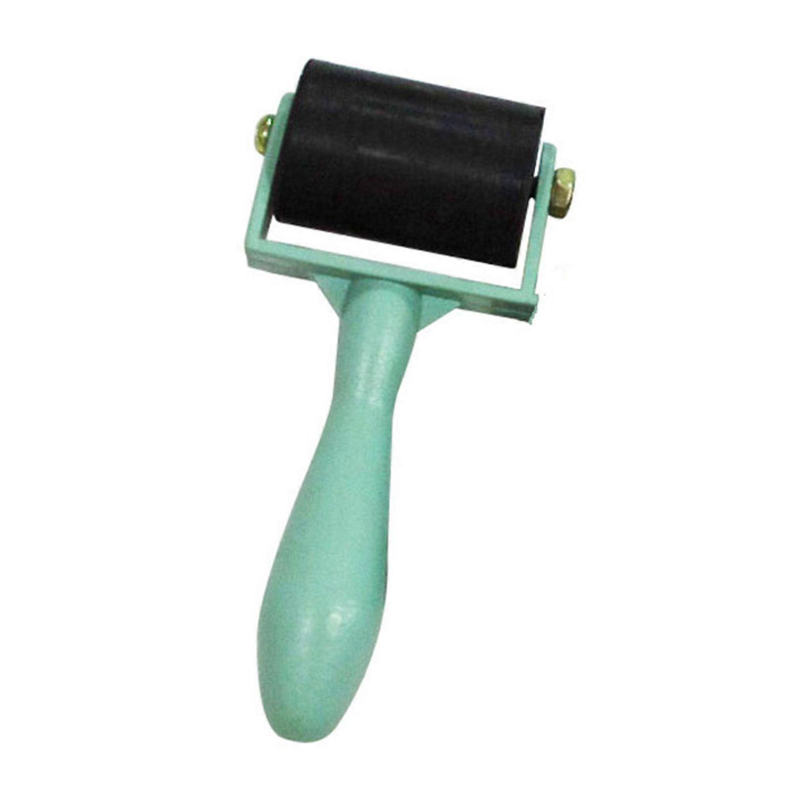 3.5cm Printing Roller Smooth Surface Labor-saving Rubber Multi-purpose Flat Ink Roller for Printmaking JIKAIX