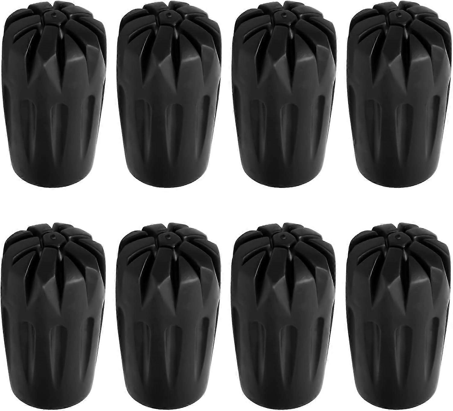 Walking Stick Caps - Rubber Tips for Trekking Poles