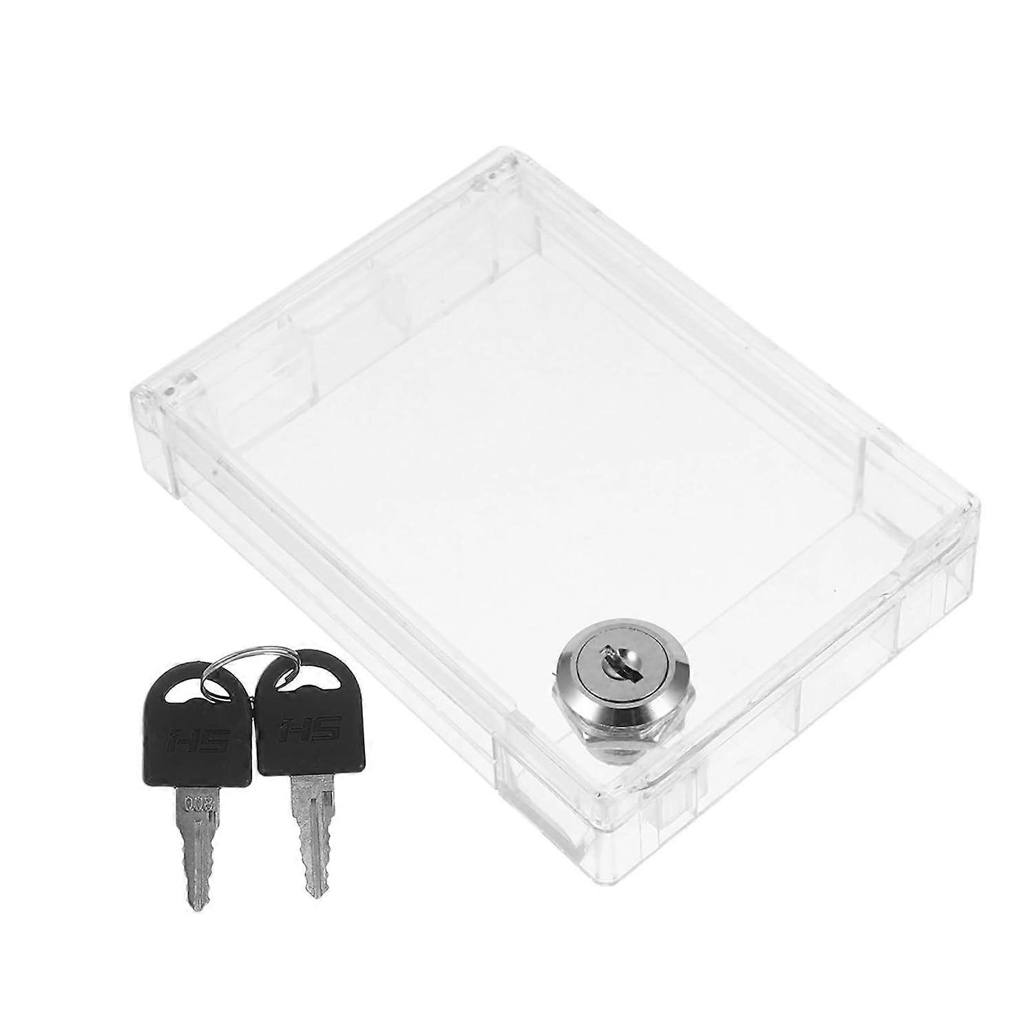Lockable Central Ac Switch Cover with Key, Plastic Electrical Outlet Protector for Safety