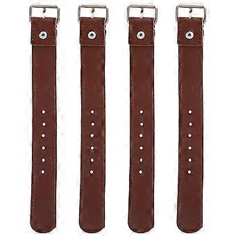 2 pares de correas para cesta de bicicleta, correas ajustables para cesta delantera de bicicleta, accesorios para bicicletas