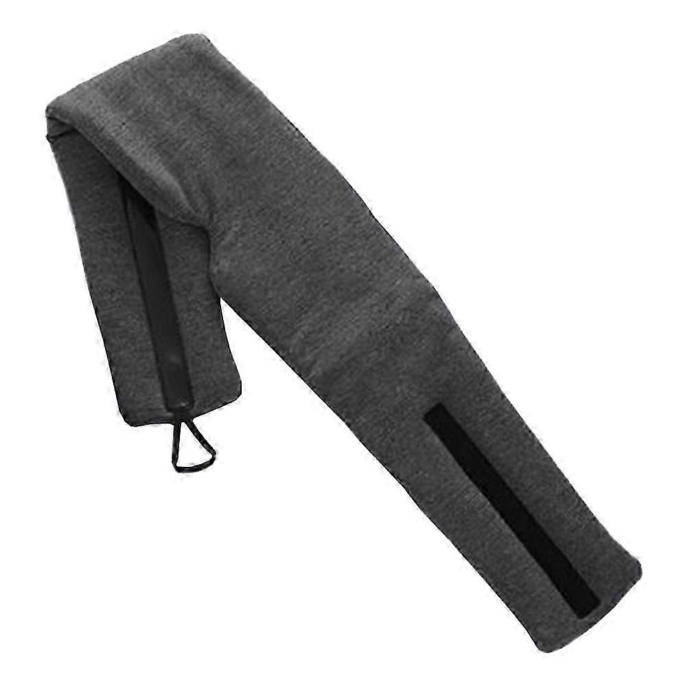 Sleeping Eye Mask in Grey Cotton for Complete Light Coverage Use