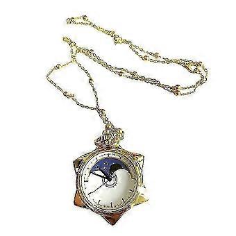 Einzigartige Taschenuhr im Pentagramm-Design mit praktischer Kompassfunktion – ideales Geschenk für Damen und Herren (1 Set)