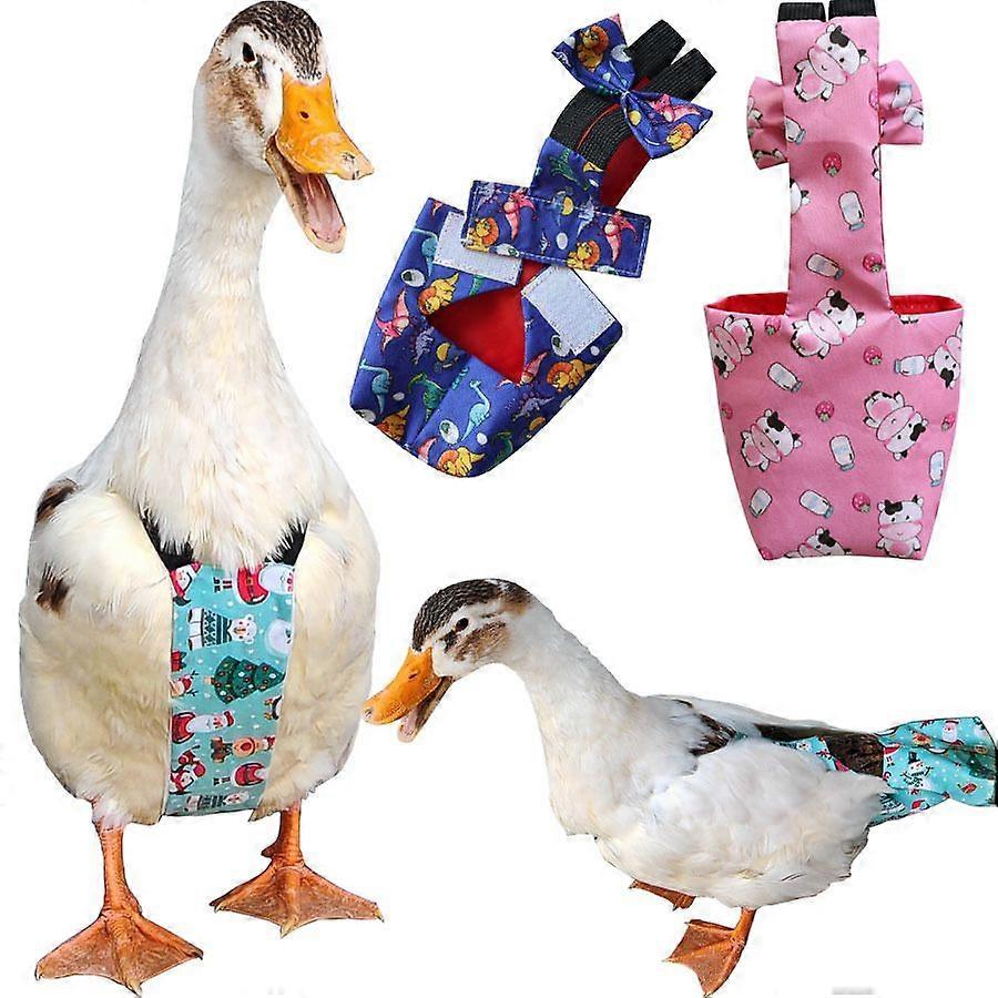 Pet Duck Diaper Harness Garment